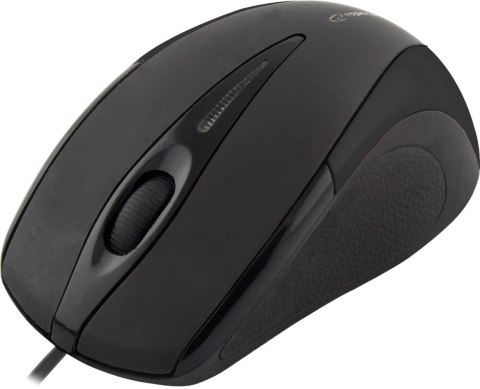 Mysz Esperanza EM102K (optyczna; 800 DPI; kolor czarny)