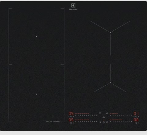 Płyta indukcyjna Electrolux EIS62453IZ SaphirMatt 60 cm | SenseBoil | PowerBoost | timer | czarny mat | bezramkowa