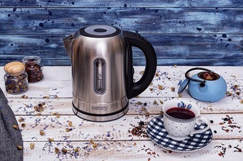 Czajnik elektryczny Adler CR 1253 (2200W 1.7l; kolor inox)