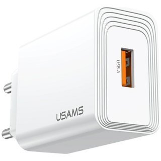 Ładowarka sieciowa T69 18W USB-A biała