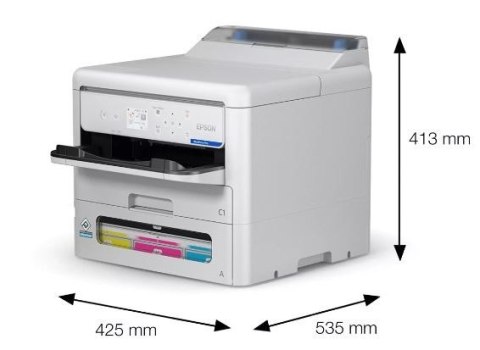 Drukarka EP-C800RDW kolor A4/34ppm/3.8pl/(W)LAN/PCL6
