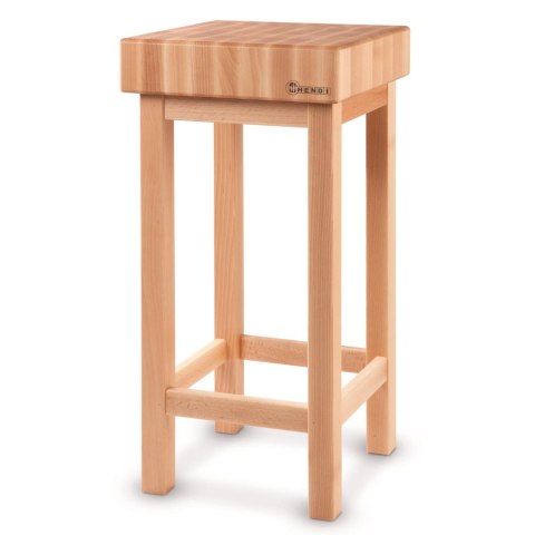 Drewniany kloc masarski z drewna bukowego 50x40x85 mm - Hendi 505694