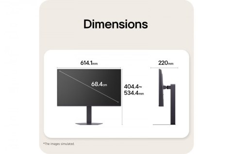 Monitor 27 cali 27G550B-B IPS FHD