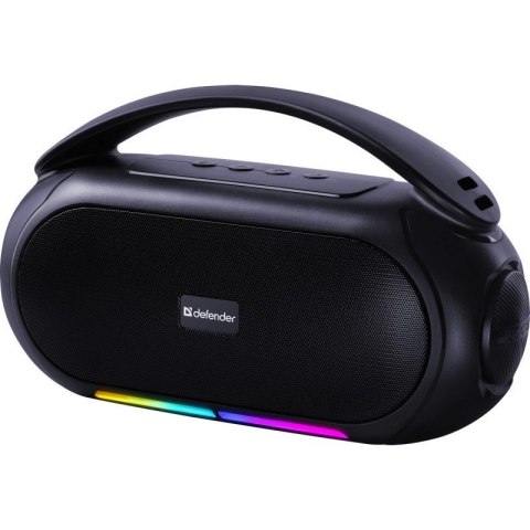 Głośnik bluetooth BEATBOX 12 16W czarny podświetlenie LED Defender