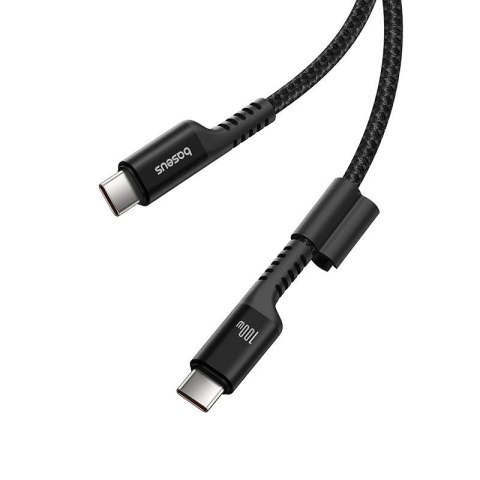 Kabel Baseus Fish-Eye Typ C-Typ C 100W 1m (czarny)