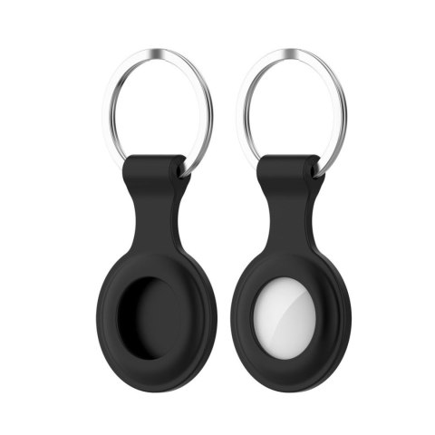 Etui brelok na lokalizator Apple AirTag Icon - czarne Tech-Protect