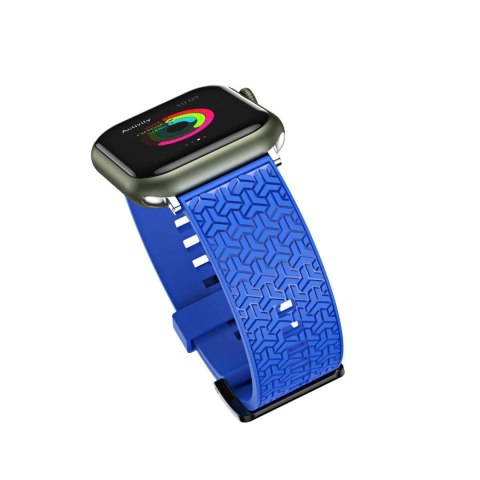 Pasek bransoleta do zegarka Apple Watch 38 / 40 / 41 mm - niebieski HURTEL