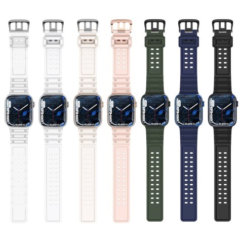Pasek elastyczny do Apple Watch 38 / 40 / 41 mm - czarny HURTEL