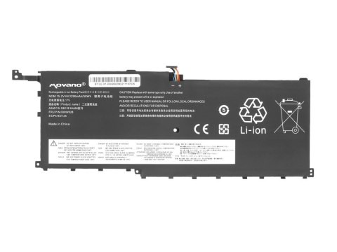Bateria 00HW028 01AV439 do Lenovo X1 Carbon 20FB - 3290 mAh (50 Wh)
