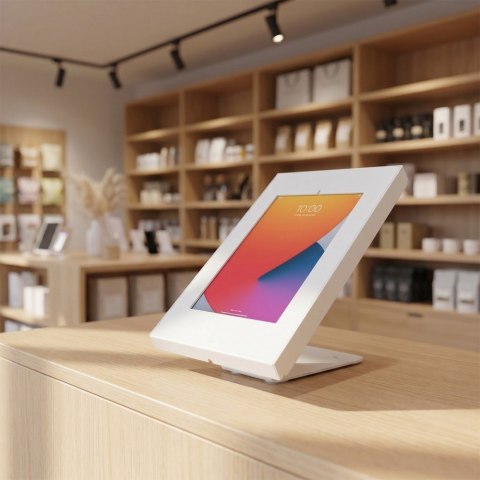 Uchwyt do tabletu ścienny / biurkowy z blokada 9,7-11 cali MC-475W Biały