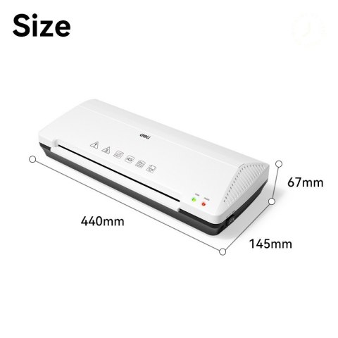 Laminator biurowy ET105 A3