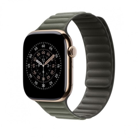 Pasek magnetyczny w kolorze brązowej szałwii do koperty 46 mm - rozmiar S/M