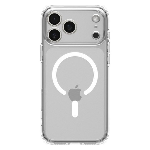 Etui case ochronny na iPhone 17 Pro Ultra Hybrid MagSafe - przezroczysto-białe