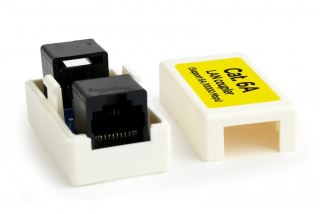 Łącznik Cat. 6 LAN8P8C RJ-45F/biały