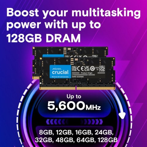 Pamięć DDR5 SODIMM 16GB/5600 CL46 (16Gbit) Tray