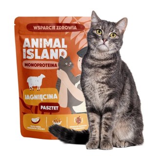 ANIMAL ISLAND Monoproteinowa jagnięcina dla kota 100g