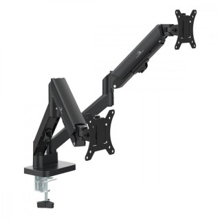 Uchwyt na 2 monitory 2-10 kg MC-134 17-32 cale