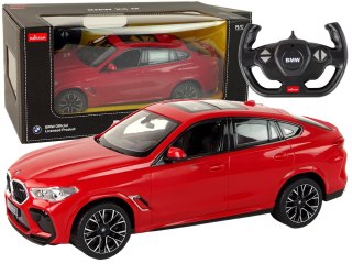Auto Samochód Zdalnie Sterowany RC BMW X6 Rastar Pilot Czerwone 1:14 Rastar