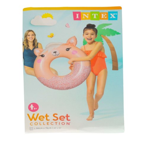 INTEX 59266 Kółko do pływania koło dmuchane ponton plażowy lama max 40kg 76 cm Kik Sp. z o. o. Sp. k.