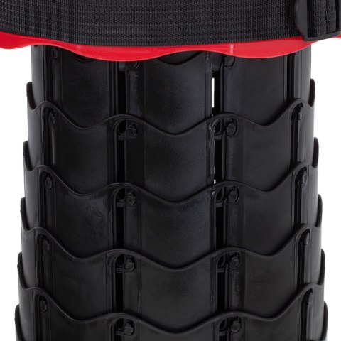 Krzesło składane taboret teleskopowy turystyczny przenośny czerwony 200kg Kik Sp. z o. o. Sp. k.