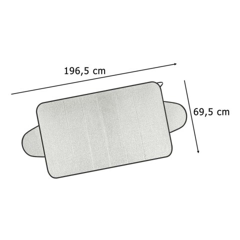 Mata osłona na szybę antyszronowa przeciwsłoneczna samochodowa na przednią szybę Kik Sp. z o. o. Sp. k.