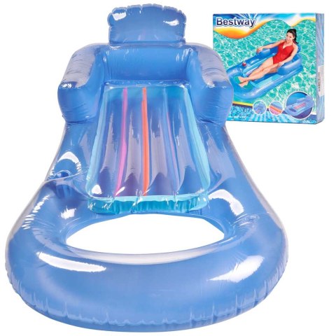 Materac dmuchany fotel BESTWAY 43028 niebieski Kik Sp. z o. o. Sp. k.