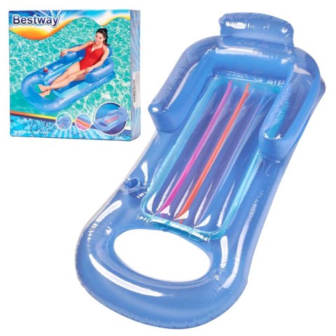 Materac dmuchany fotel BESTWAY 43028 niebieski Kik Sp. z o. o. Sp. k.