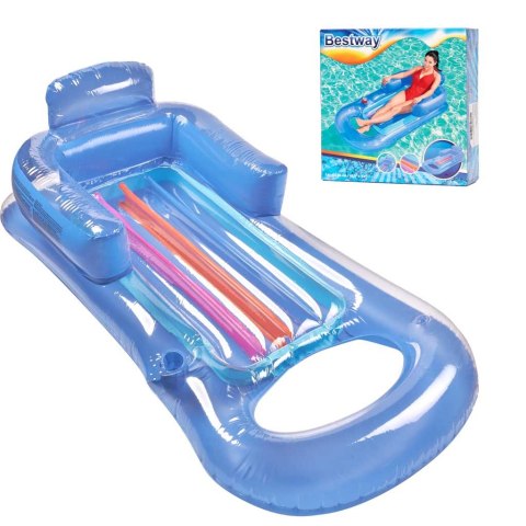 Materac dmuchany fotel BESTWAY 43028 niebieski Kik Sp. z o. o. Sp. k.