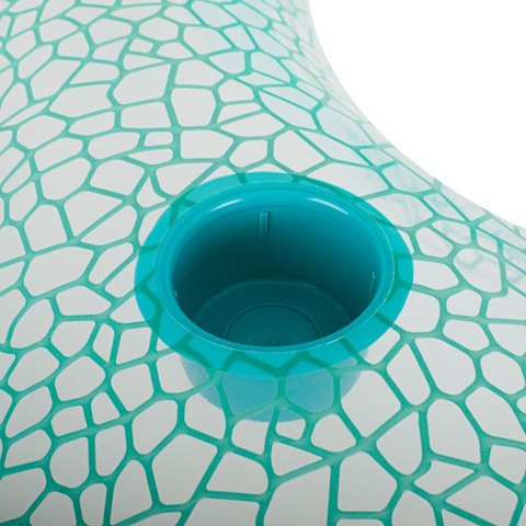 Materac dmuchany fotel do pływania leżak basenowy z poduszką oparciem + uchwyt BESTWAY 43097 102x94cm Kik Sp. z o. o. Sp. k.