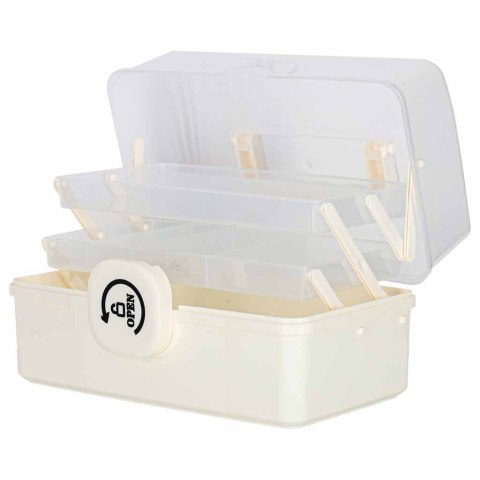 Organizer na leki pojemnik pudełko kasetka apteczka duży XL na zamek skrzynka 29x19x15,5 cm Kik Sp. z o. o. Sp. k.