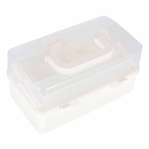 Organizer na leki pojemnik pudełko kasetka apteczka duży XL na zamek skrzynka 29x19x15,5 cm Kik Sp. z o. o. Sp. k.