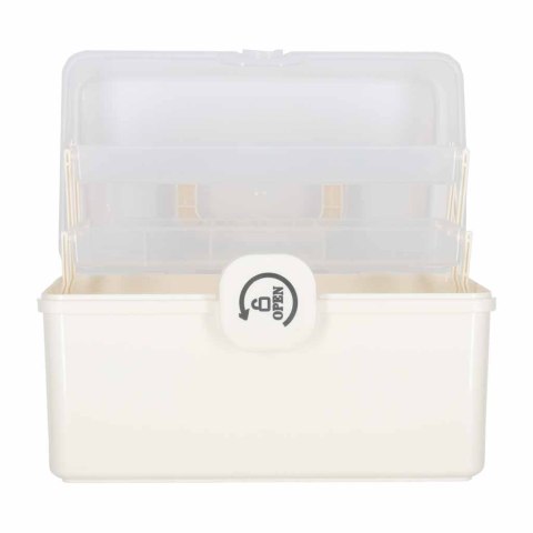 Organizer na leki pojemnik pudełko kasetka apteczka duży XXL na zamek skrzynka 34,5x23x22 cm Kik Sp. z o. o. Sp. k.