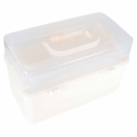 Organizer na leki pojemnik pudełko kasetka apteczka duży XXL na zamek skrzynka 34,5x23x22 cm Kik Sp. z o. o. Sp. k.