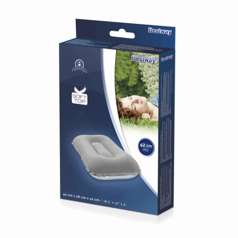 Poduszka dmuchana turystyczna welurowa BESTWAY 67121 Kik Sp. z o. o. Sp. k.