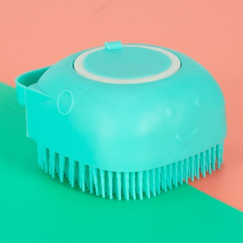 Szczotka silikonowa czyścik myjka do mycia psów kotów z dozownikiem miętowa Kik Sp. z o. o. Sp. k.