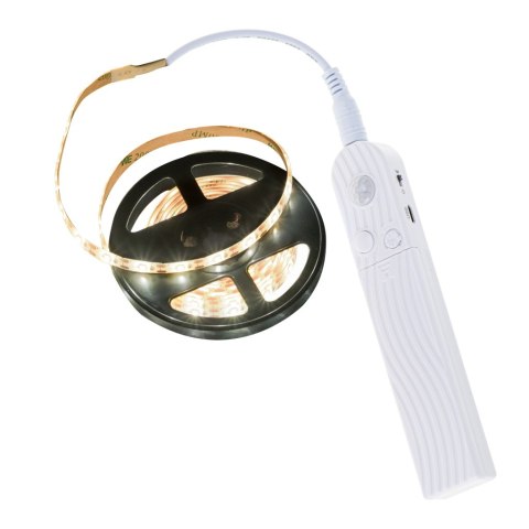 Taśma LED na baterie USB czujnik ruchu 2M ciepły biały Kik Sp. z o. o. Sp. k.