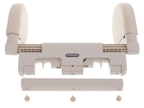 Zagłówek samochodowy poduszka podróżna oparcie na głowę szyje do samochodu regulowane beżowy Kik Sp. z o. o. Sp. k.