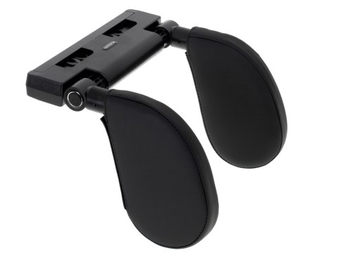 Zagłówek samochodowy poduszka podróżna oparcie na głowę szyje do samochodu regulowane czarny Kik Sp. z o. o. Sp. k.