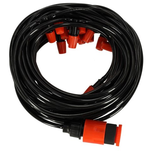 Zraszacz ogrodowy kurtyna wodna mgiełka system nawadniania 20m Kik Sp. z o. o. Sp. k.