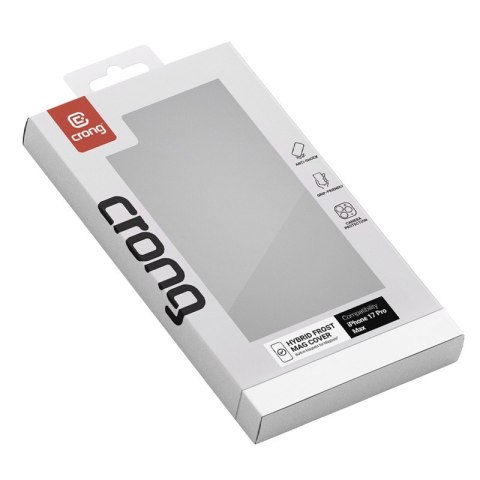 Etui Hybrid Frost MAG Cover iPhone 17 Pro Max MagSafe Czarne