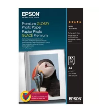 Papier Premium Glossy Photo A4 50 arkuszy 255g/m2 Epson