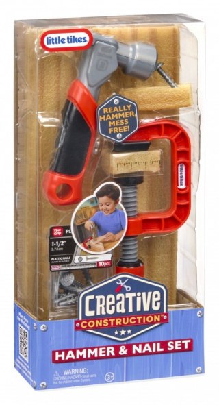 Zestaw Creative Construction Zestaw Młotek i Gwoździe