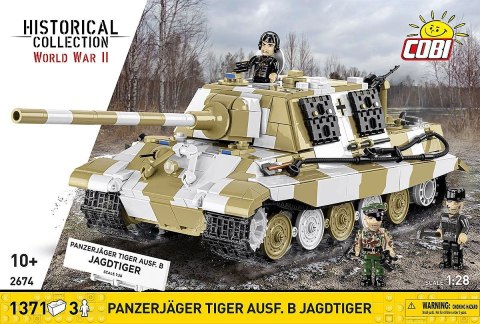 Klocki Panzerjager Tiger ausf.B 1371 elementy