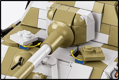 Klocki Panzerjager Tiger ausf.B 1371 elementy