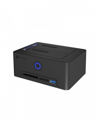 Czytnik kart IB-1233CL-CR 2x 2,5/3,5 SSD/HDD