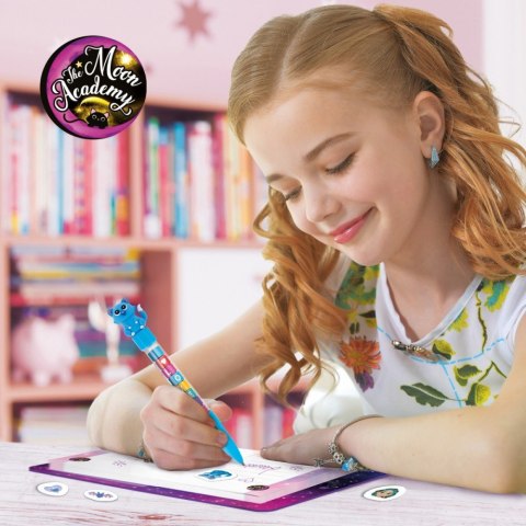 Zestaw kreatywny Moon Academy Księżycowe długopisy i pamiętnik