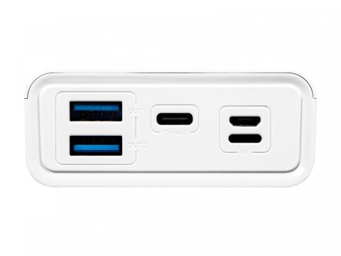 PowerBank PB20E QC+PD 20W 20000mAh+lightning Biały