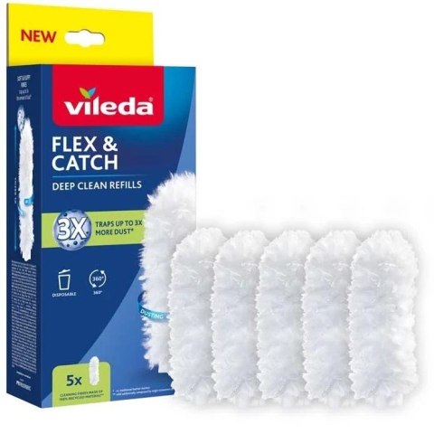 Wkłady do miotełki do kurzu Flex & Catch 5 sztuk