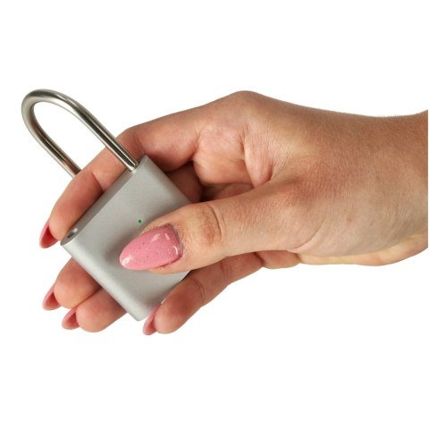 Kłódka zamek elektroniczny na odcisk palca wodoodporny inteligentny USB