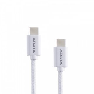 Kabel USB-C do USB-C 2.0/100W 200cm biały Adata
